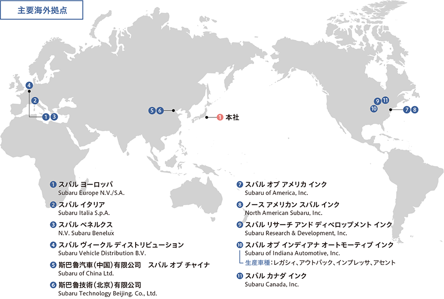 グローバルネットワーク 株式会社ｓｕｂａｒｕ スバル