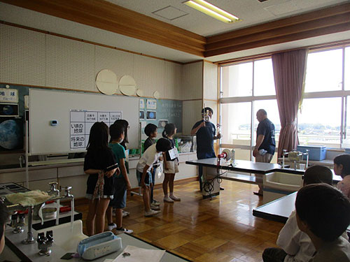 Teaching a school class