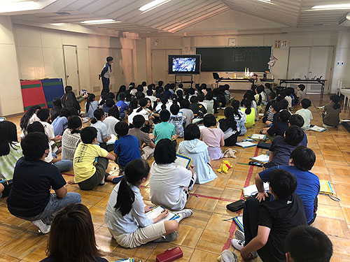 Teaching a school class