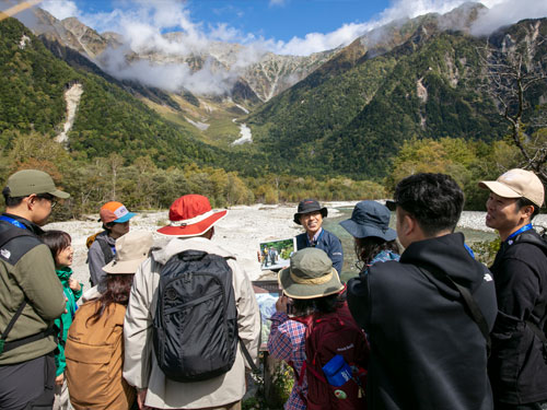 Kamikochi managed by the Natural Parks Foundation