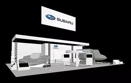 Subaru booth image