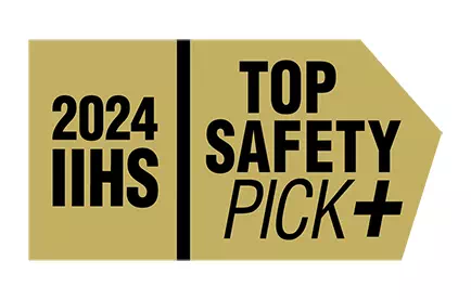 2024 IIHS TOP SAFETY PICK+ award logo