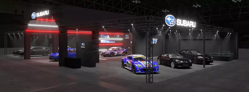 SUBARU/STI booth image